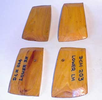 B-post Wood Plates