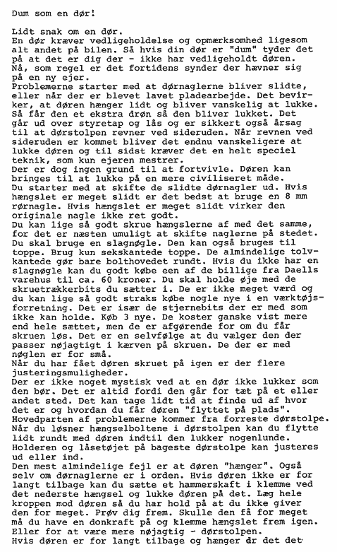 article