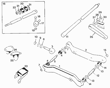 Torsion bar & Arms