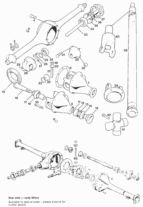 Rear Axle