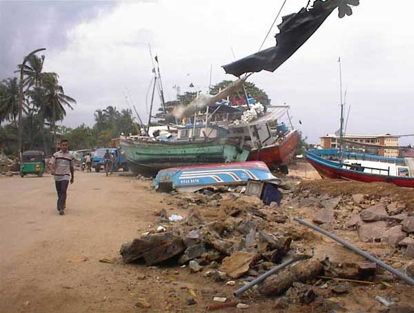 Tsunami Damage