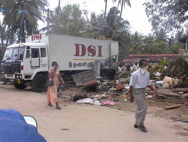 Tsunami Damage